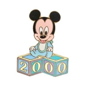 Disney Baby Mickey Mouse 2000 Vintage Pin